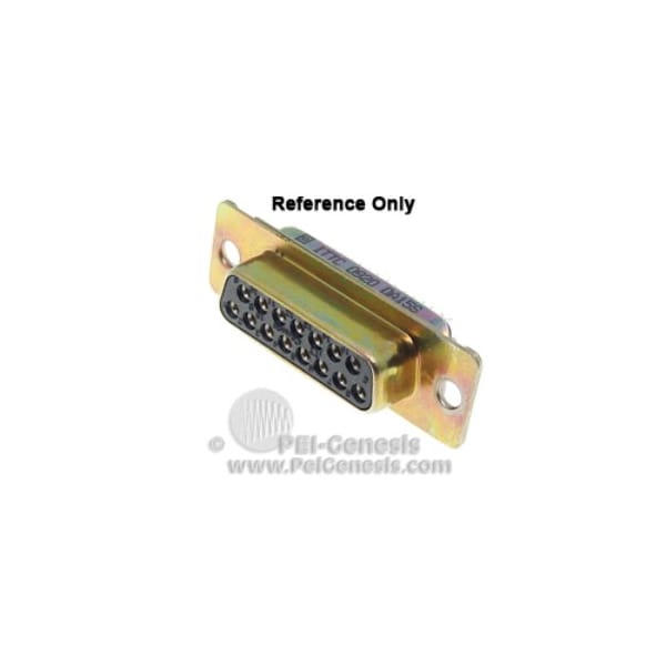 DSUB 15M PCB RA P GF TIN